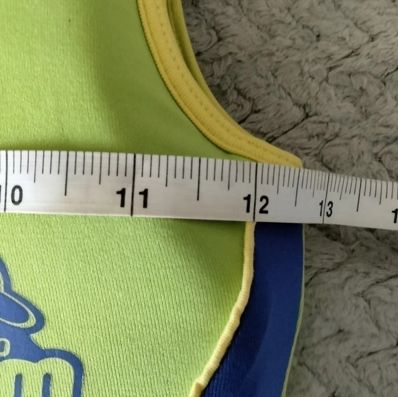 Learn how to Swim body-suite Lime green with Blue trim Unisex - Picture 6 of 7